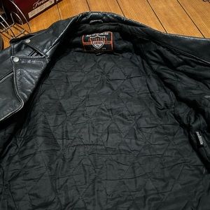 Interstate Brand Motorcycle Leather Jacket